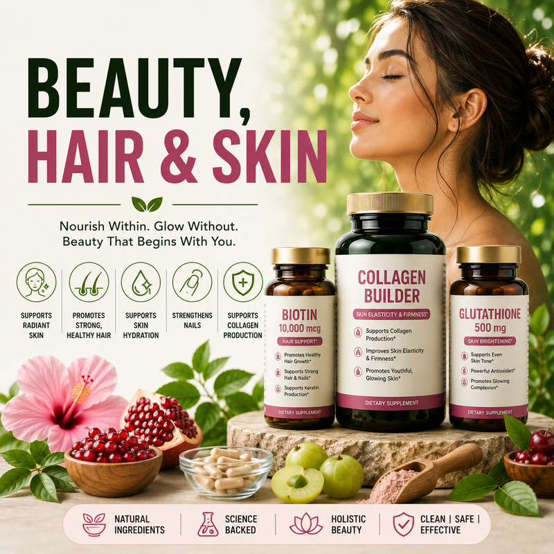 Beauty, Hair & Skin