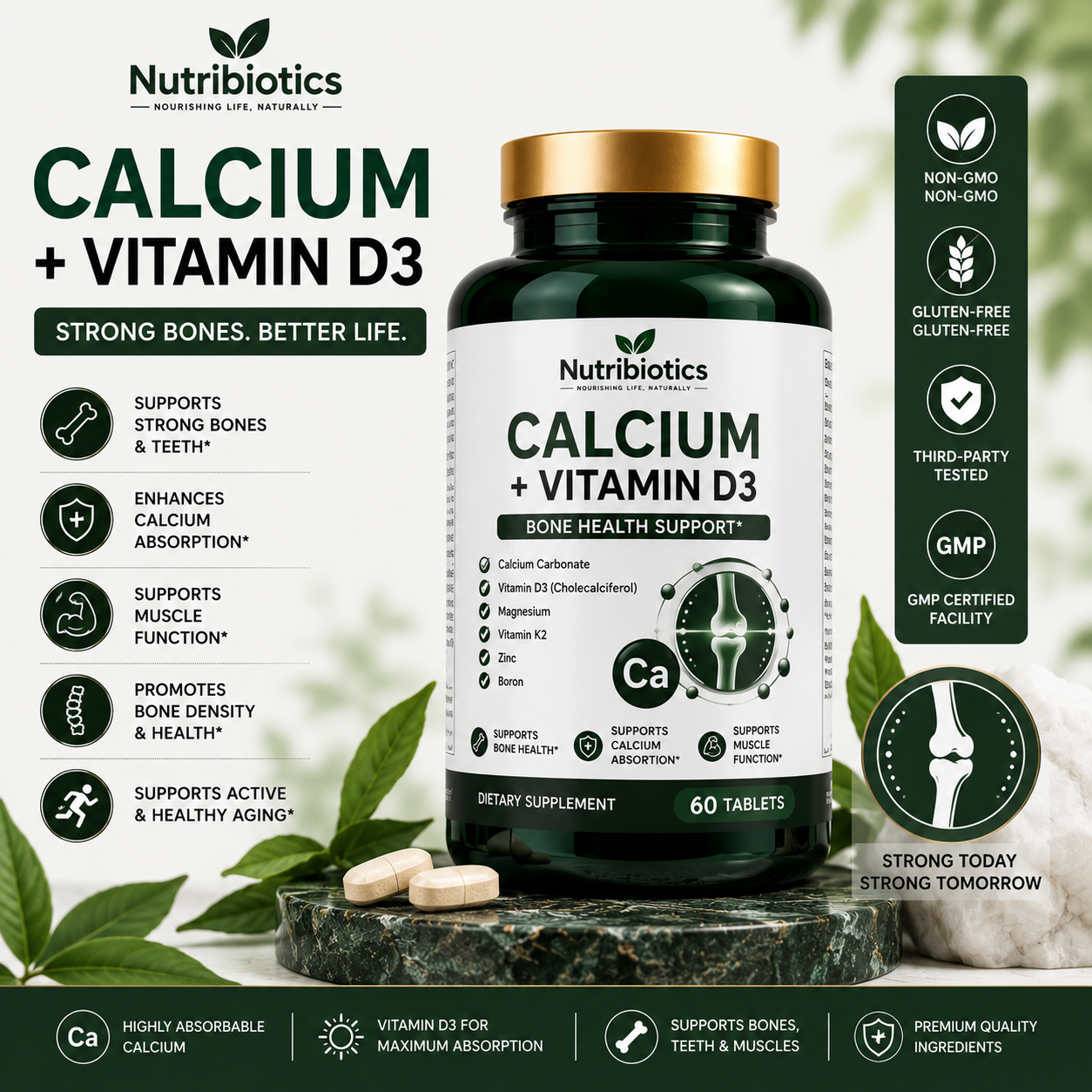 Calcium + Vitamin D3