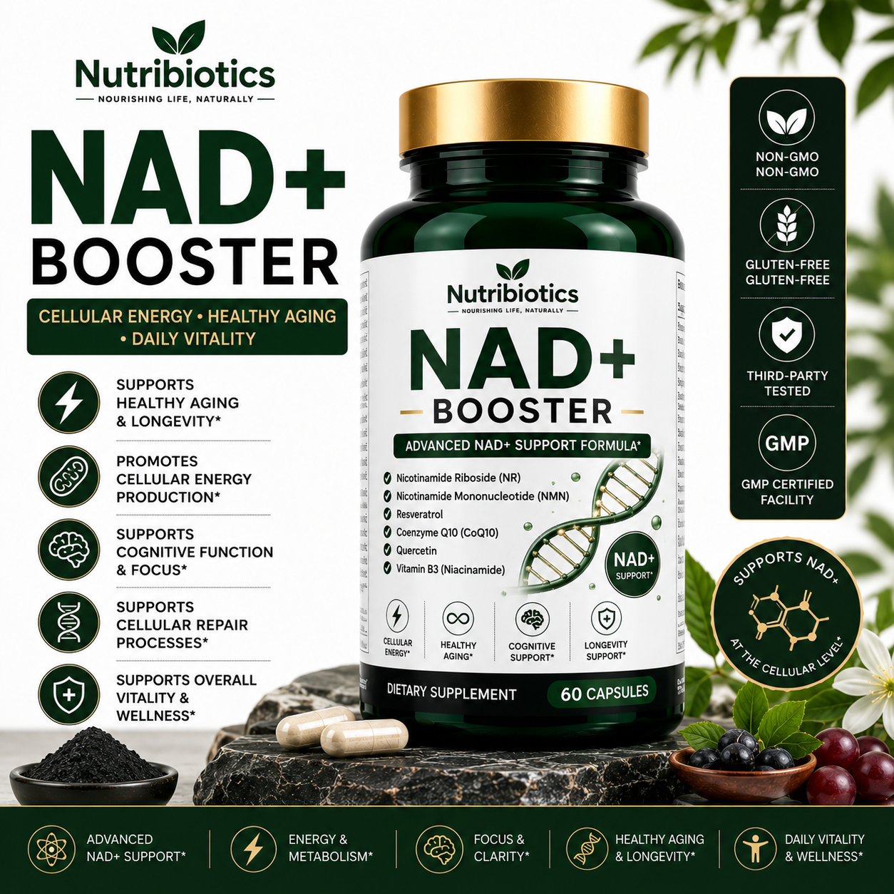 Nutribiotics NAD+ Booster