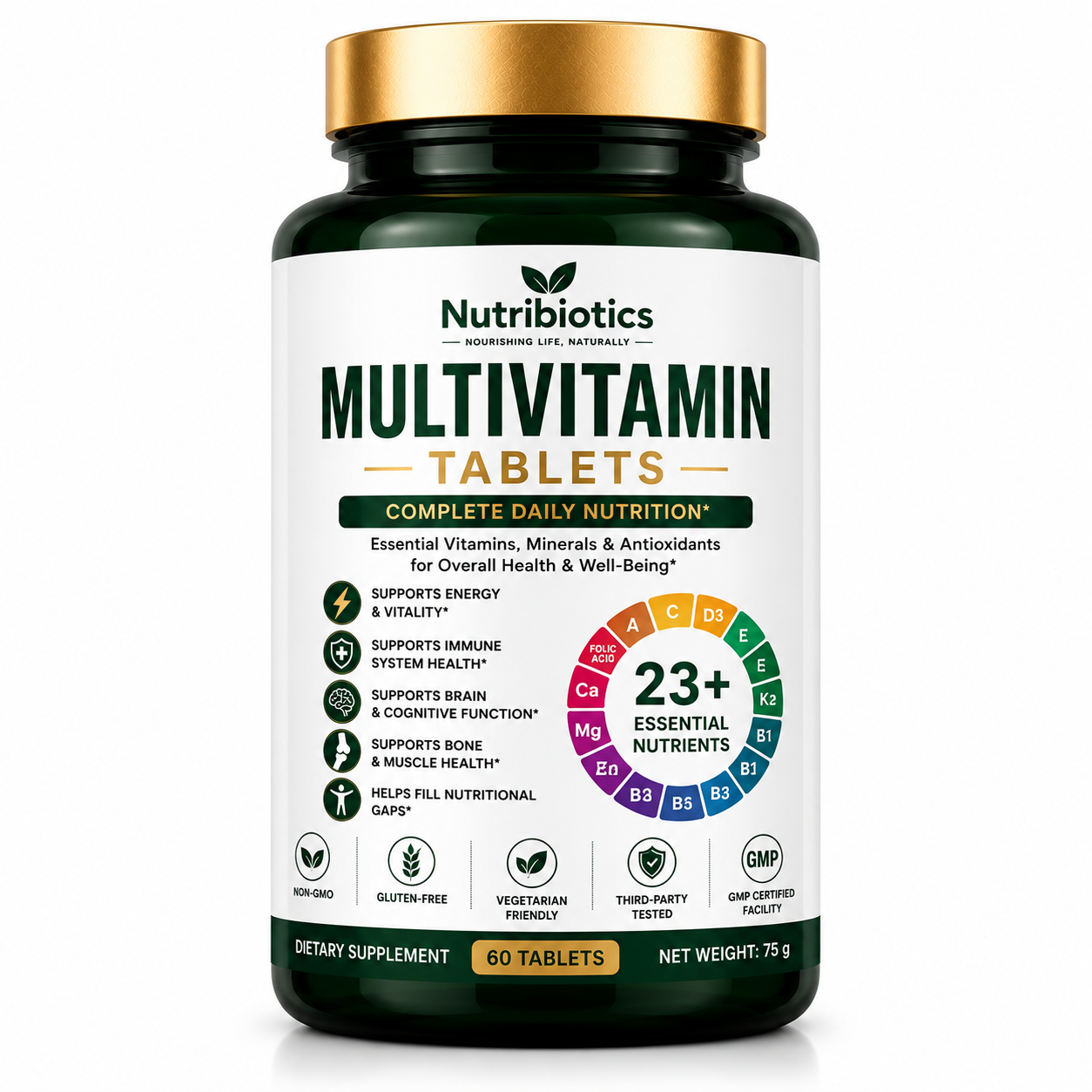 Nutribiotics Multivitamin Tablets